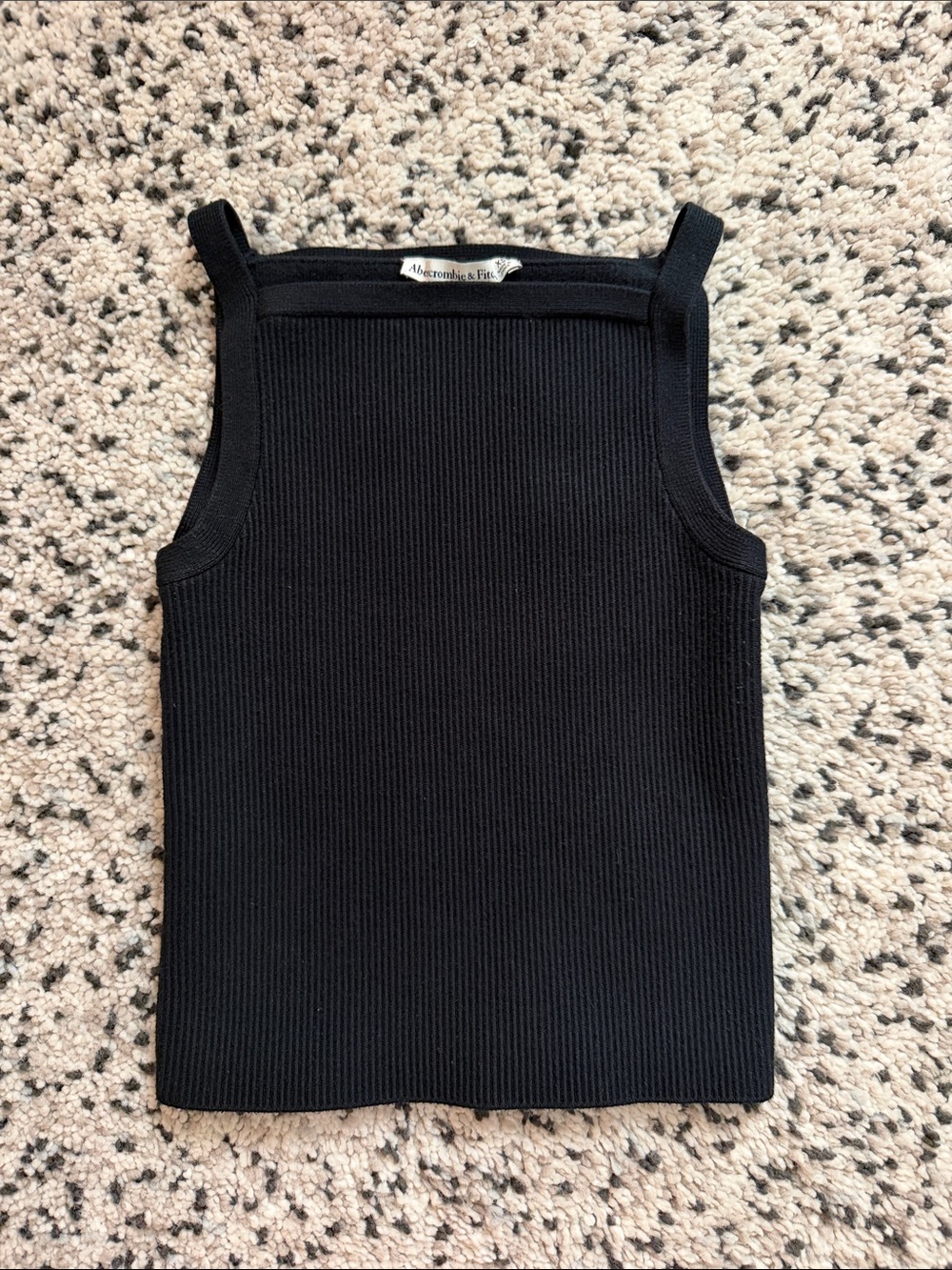A&F Black Sweater Tank